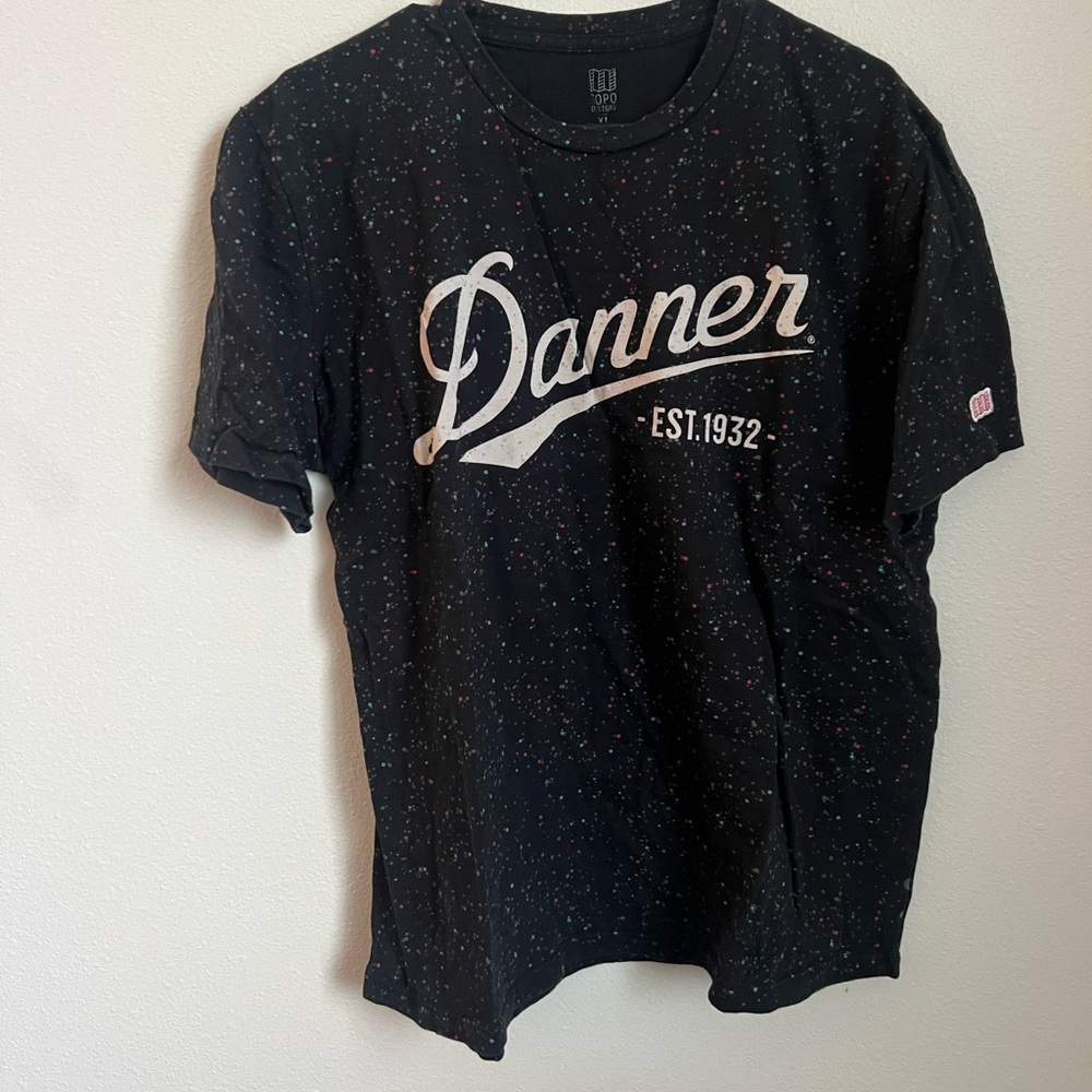 Black Danner speckled shirt